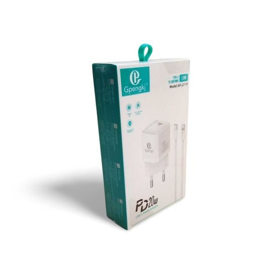 Rychlonabíječka USB-C 20W s kabelem lightning 1M