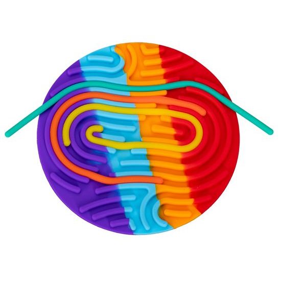 Toys&Trends Fingerprint Maze bludiště 12,5cm 3druhy 4barvy v sáčku