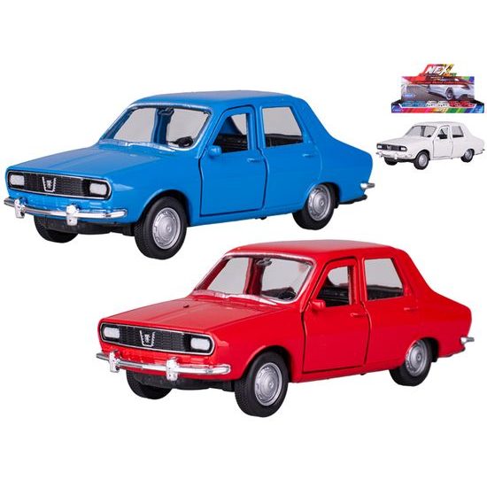 Welly Dacia 1300 11,5cm kov zpětný chod 3barvy 12ks v DBX