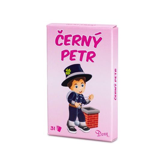 Karty Černý Petr pro dívky 31ks v krabičce