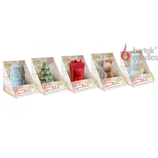 Bartek Svíčka Figurka 55g 70 Snowy Sprinkled