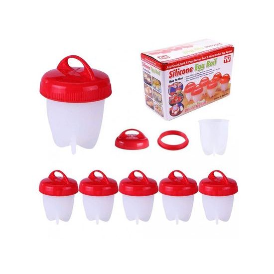 Silikonové formičky na vajíčka - Egg Boil