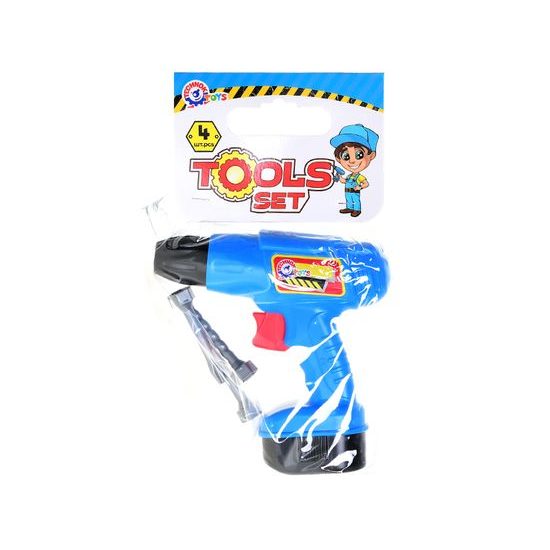 Vrtačka 17cm + vrtáky 3ks v sáčku