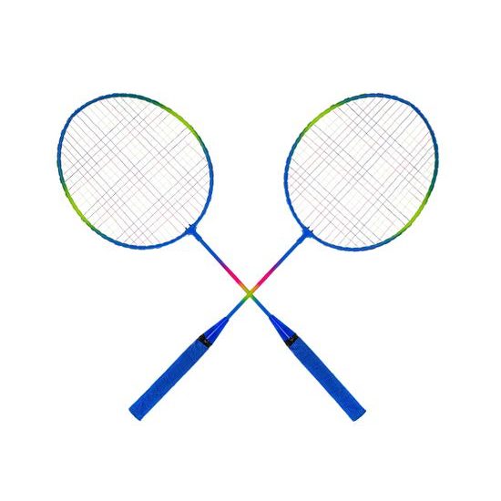 Gametime badmintonové rakety 62,5cm 2ks s košíčkem v síťce