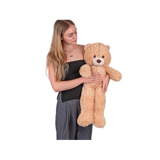 Plush Friends medvěd plyšový 80cm světle hnědý 0m+