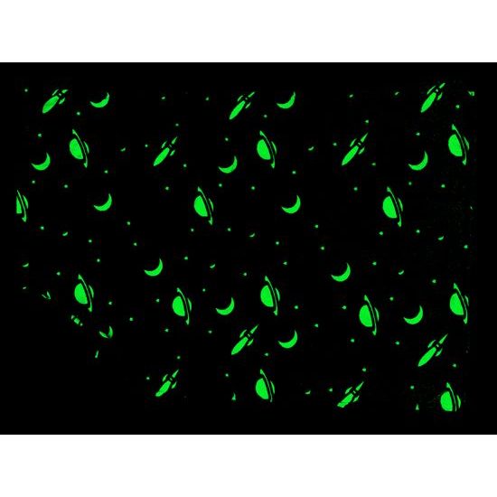 Space Xplorers deka 100x150cm vesmírný design ve tmě svítící 0m+ na kartě