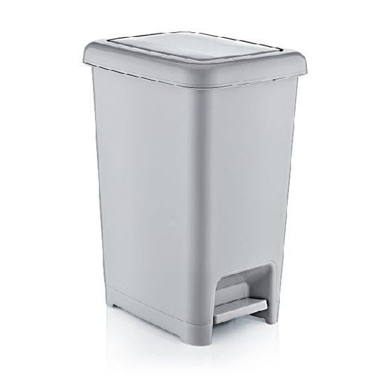 DUNYA Úzký odpadkový koš s pedálem 10 L