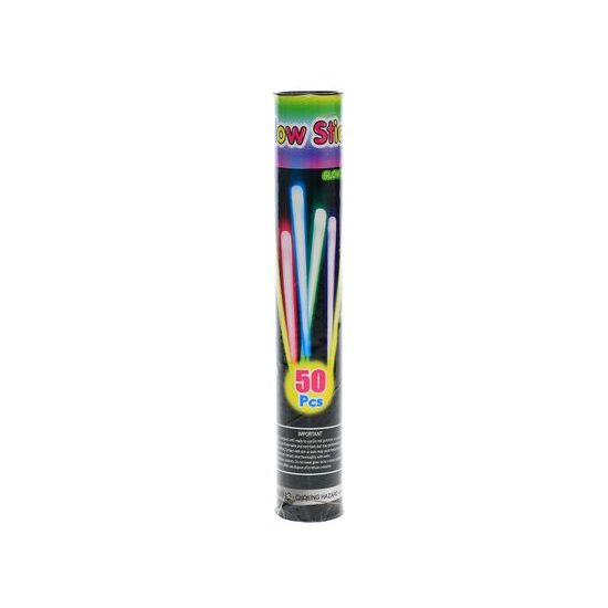 Toys&Trends tyčinky svítící ve tmě 20cm 50ks +50 napojovacích spojů v tubě
