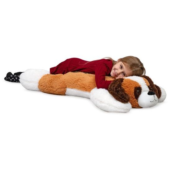 Plush Friends bernardýn plyšový 100cm ležící 0m+