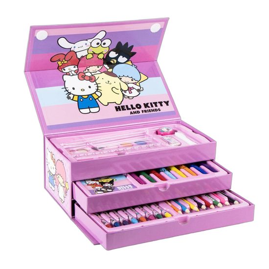 Sada na malování v pouzdře Hello Kitty