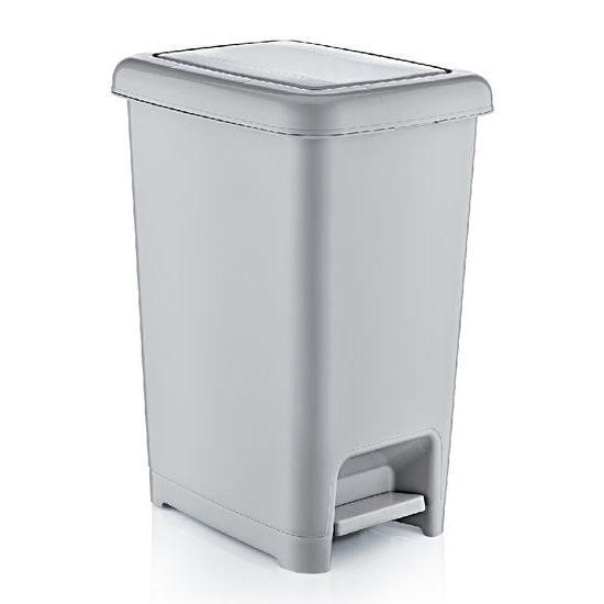 DUNYA Úzký odpadkový koš s pedálem 40 L