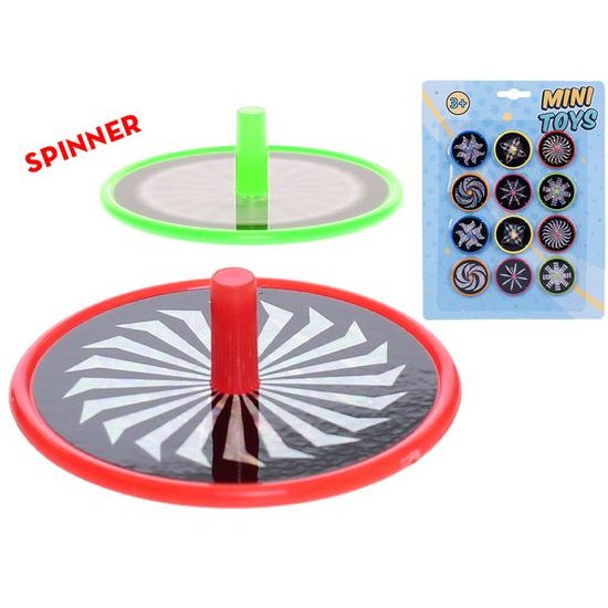 Spinner 4cm 12ks na kartě