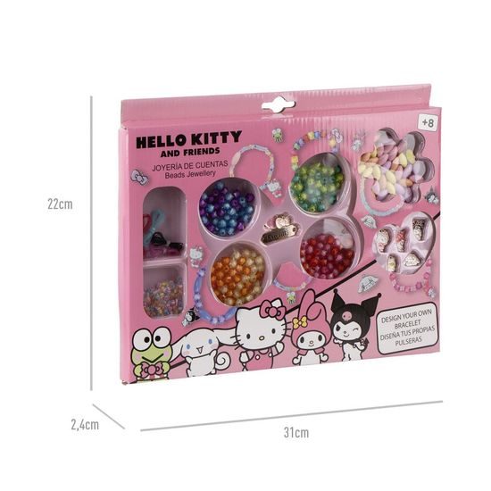 DIY sada náramků Hello Kitty
