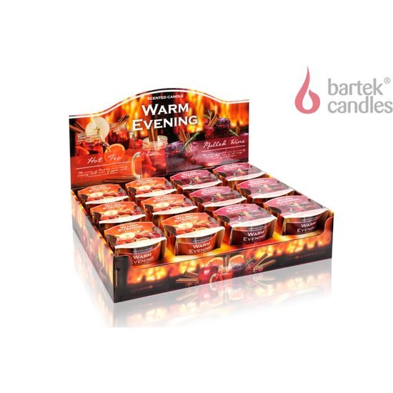 Bartek Svíčka Sklo 115g Warm Evening