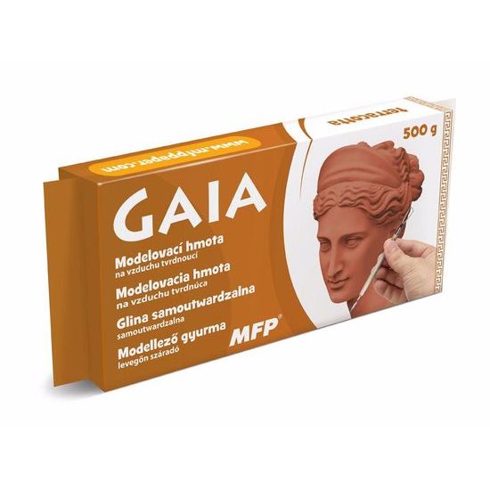 Modelovací hmota GAIA 500g terracotta