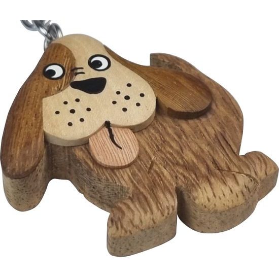 2Kids Toys Dřevěná klíčenka velká Pes