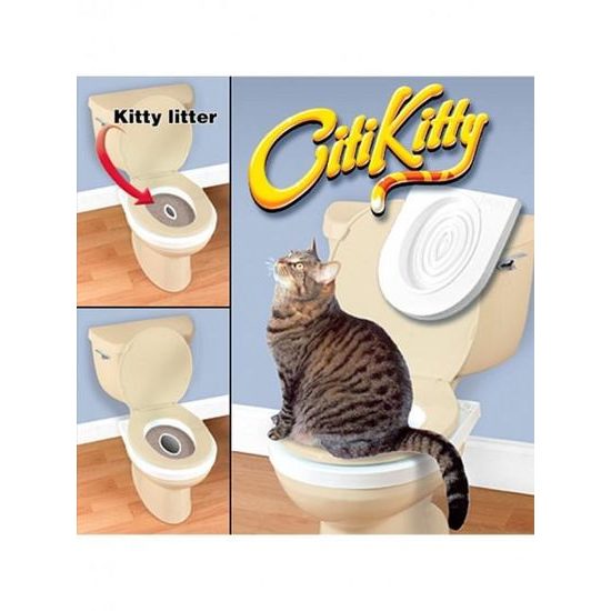 Kočičí záchodové prkénko Citi Kitty