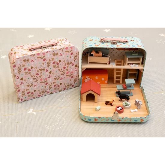 2Kids Toys Domeček pro mazlíčky v kufříku