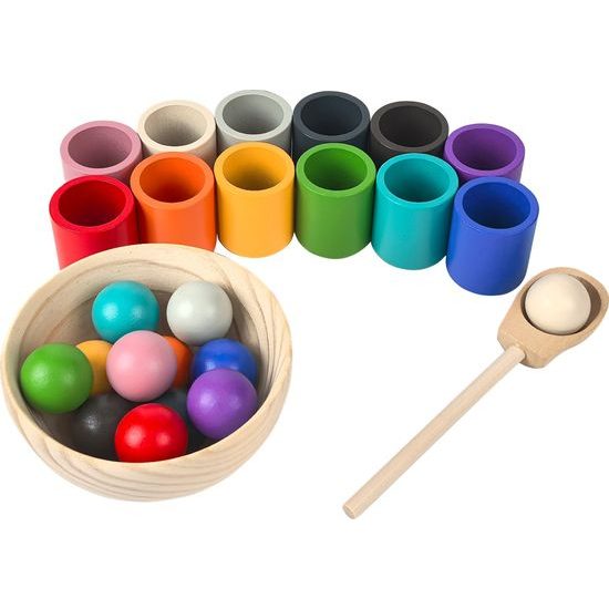 2Kids Toys Duhové kuličky a kalíšky 12 barev