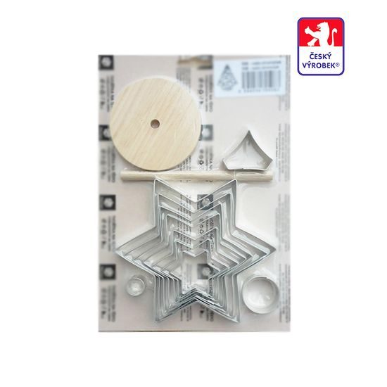 Sada vykrajovátek 12ks - Stromeček 136mm