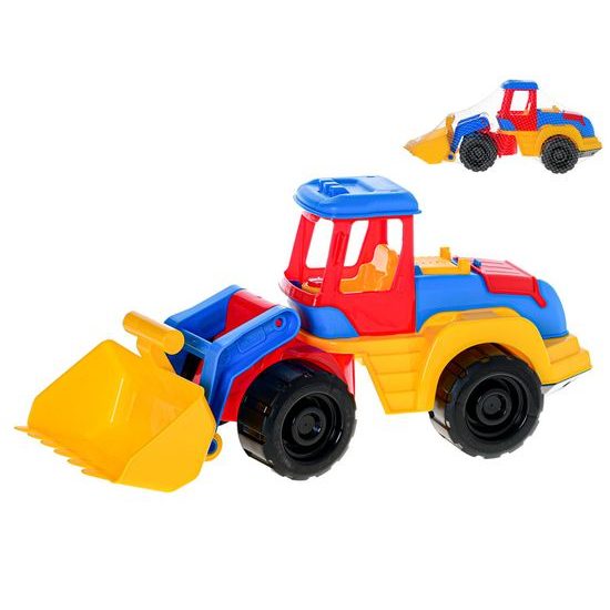 Traktor nakladač 45cm volný chod v síťce