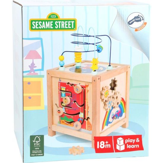 small foot Motorická kostka Sezame otevři se!