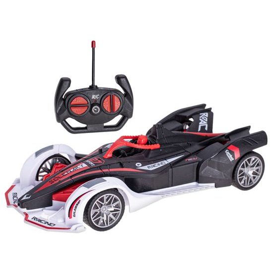 R/C formule 20cm 27MHz plná funkce na baterie se světlem 2barvy v krabičce