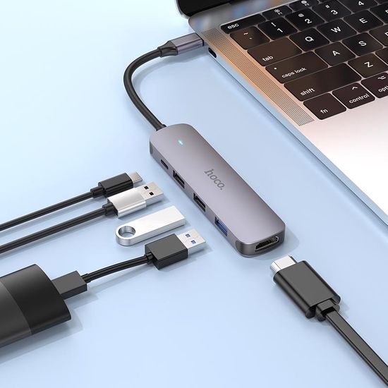 Type-C USB HUB HDTV+USB3.0+USB2.0*2PD