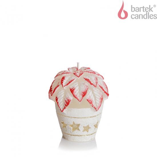 Bartek Svíčka Figurka Christmas Flower 70mm 95g