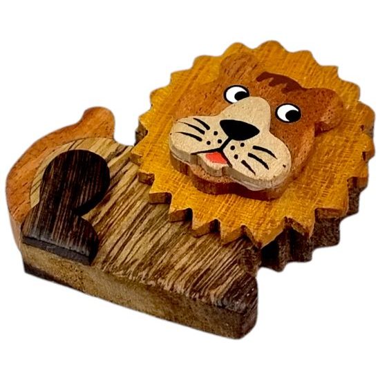 2Kids Toys Dřevěná magnetka velká Lev