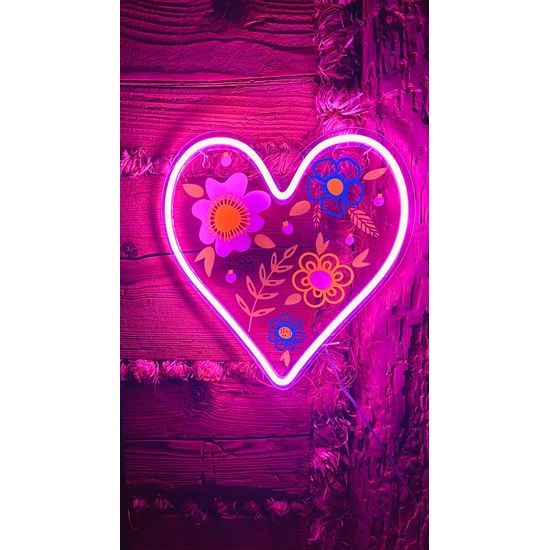 2Kids Toys LED NEON LIGHT lampička Srdce