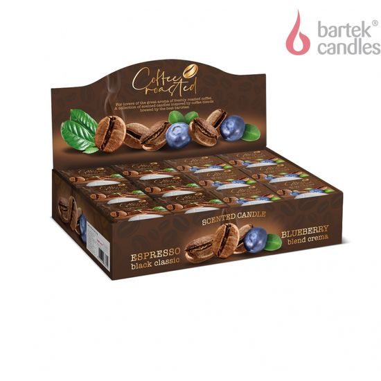 Bartek Svíčka sklo 115g Coffee Roasted