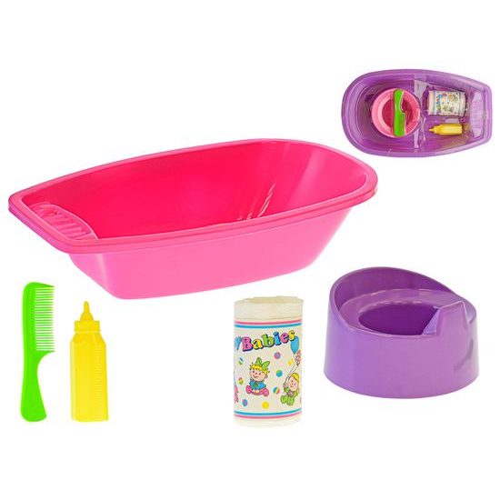 Vanička Baby set 40cm s doplňky 2barvy