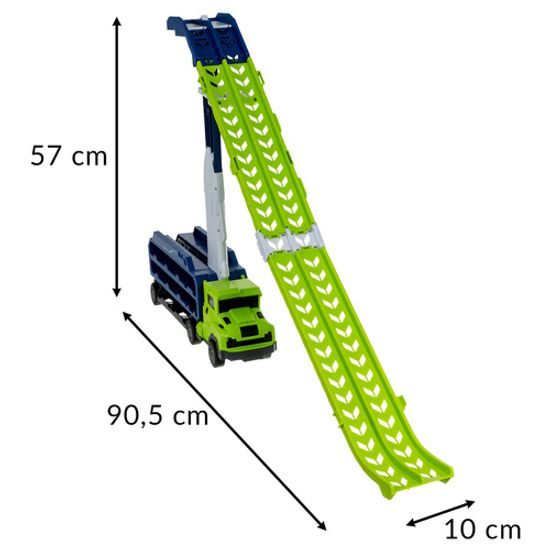 Nákladní vůz - skluzavka se 6 auty