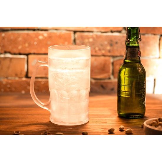 Chladící pivní sklenice XXL CHILLER 650ml – Klasik