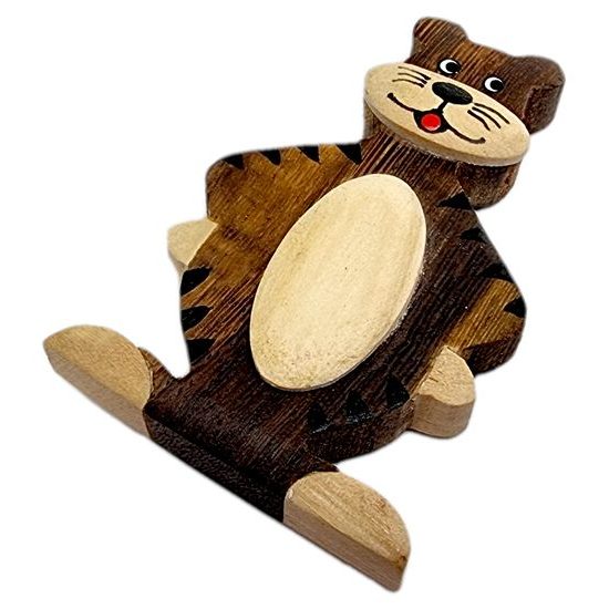 2Kids Toys Dřevěná magnetka velká Tygr