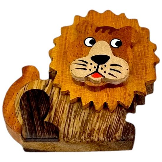 2Kids Toys Dřevěná magnetka velká Lev