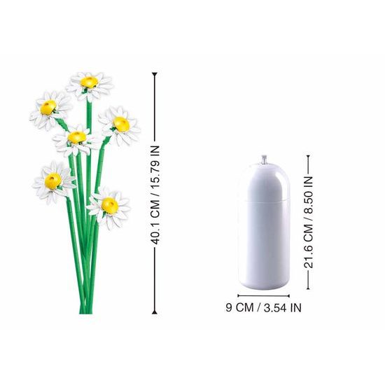 Sluban Flowers M38-B1101-16 Kopretiny ve váze