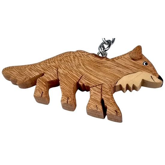 2Kids Toys Dřevěná klíčenka velká Liška