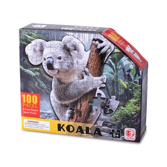 Puzzle 52x42cm koala 100dílků v krabičce