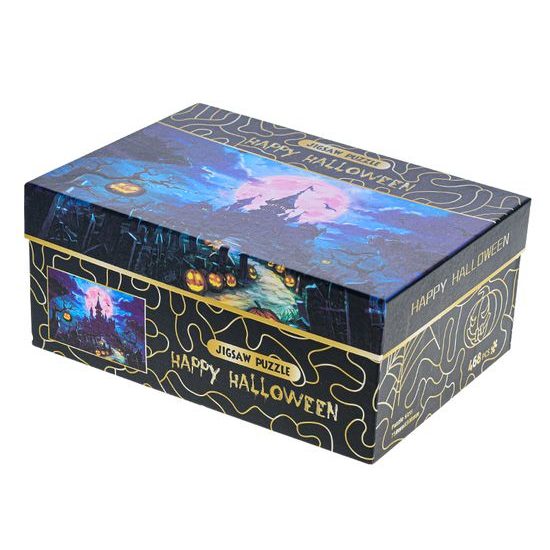 Puzzle Halloween 75x50cm 468dílků v krabičce