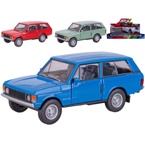 Welly Land Rover Range Rover 1970 11,5cm kov zpětný chod 3barvy 12ks v DBX