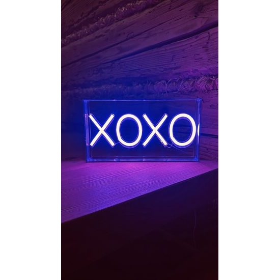 2Kids Toys LED NEON LIGHT lampička XOXO