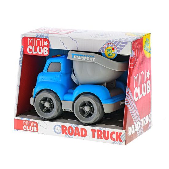 Mini Club auto sklápěčka 16cm volný chod na baterie se světlem a zvukem 18m+ v krabičce