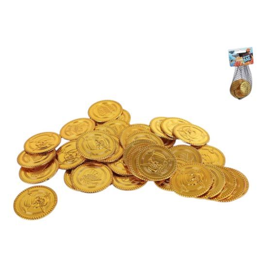 Zlaté mince 40ks v síťce