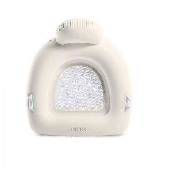 INTEX Nafukovací křeslo s opěradlem do vody s madly