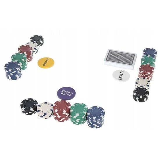 Poker set v kufříku - 300 žetonů
