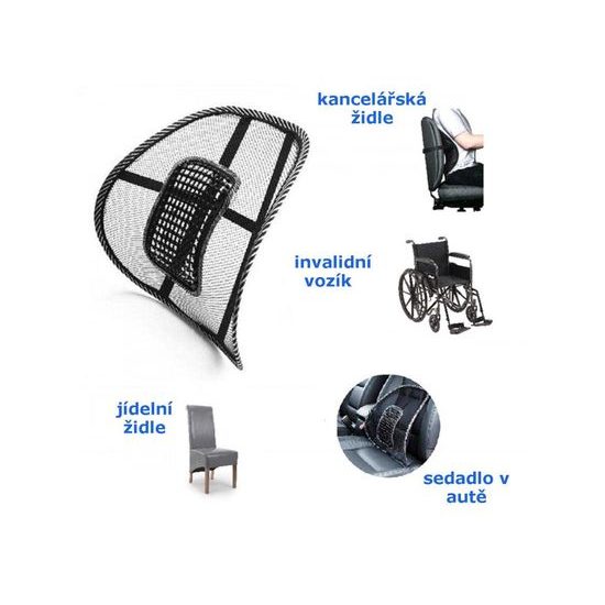 Ergonomická bederní opěrka