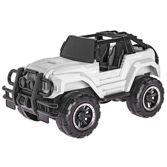 Auto terénní 22cm na setrvačník 3barvy v krabičce