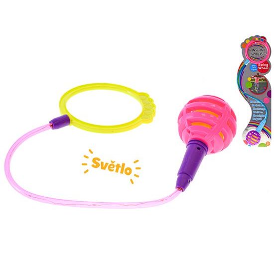 Hip hop 80cm na baterie se světlem 2barvy na kartě